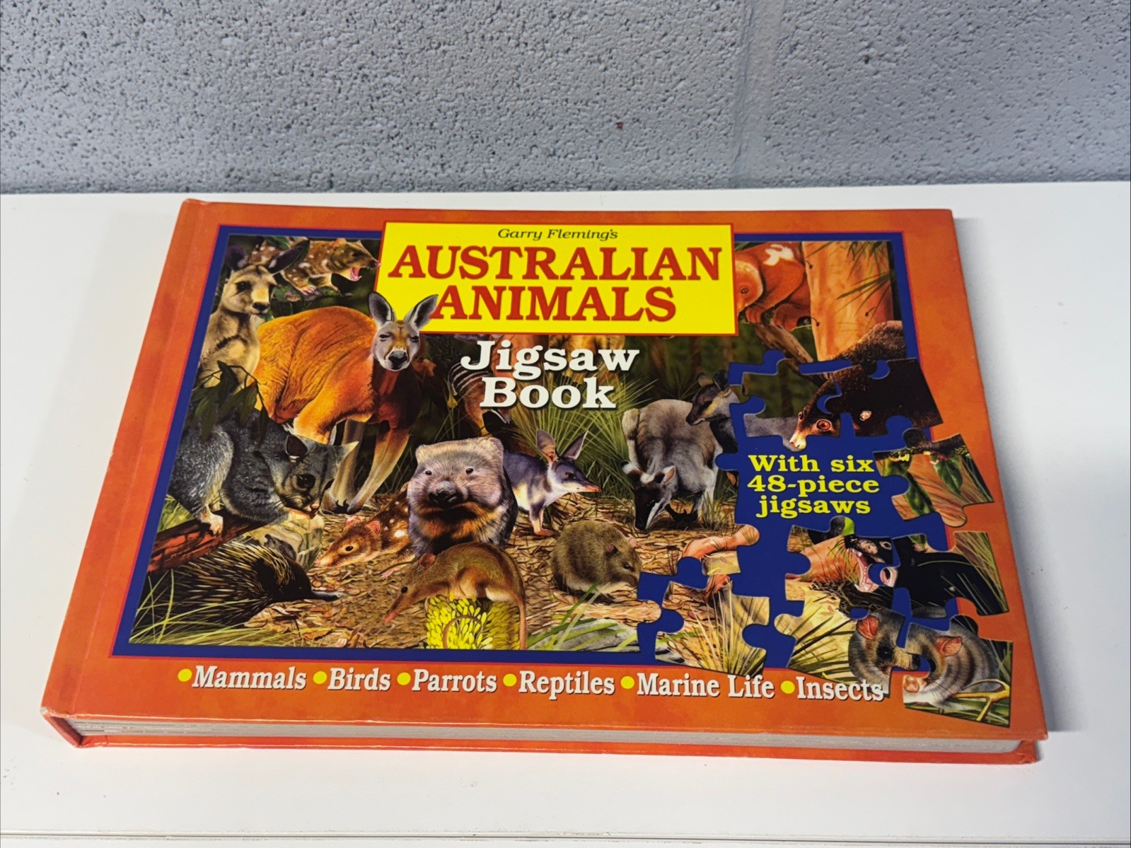 Australian Animals Jigsaw Book : With Six 48-Piece Jigsaws Garry