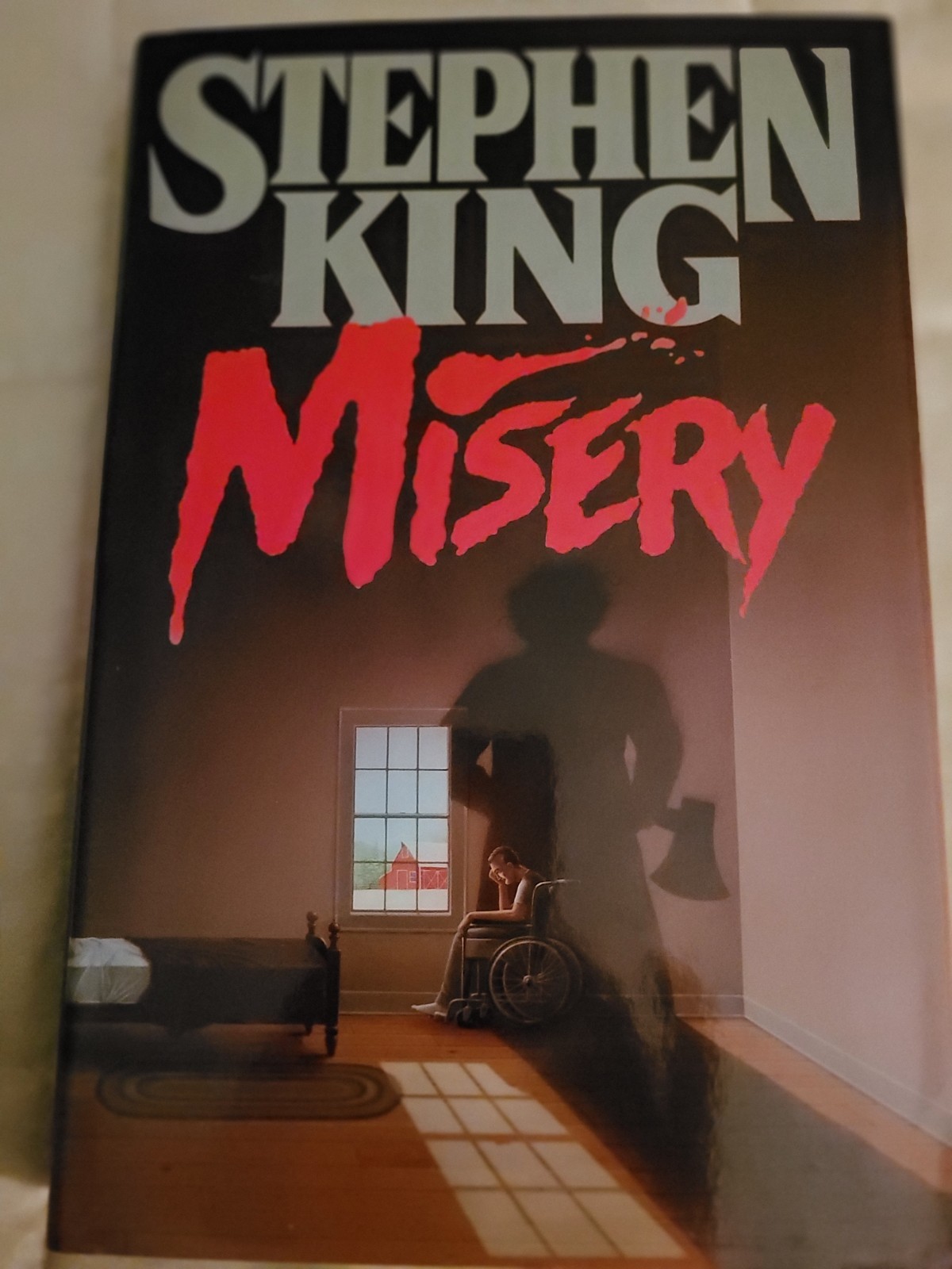 Stephen King Misery 1987 Hardcover Viking Penguin Dust Jacket