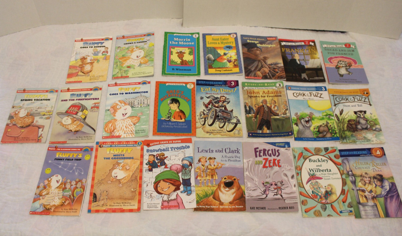 Mixed Lot of 22 Level 2 and 3 Readers PB Fluffy Classroom Guinea Pig Kid’s Books