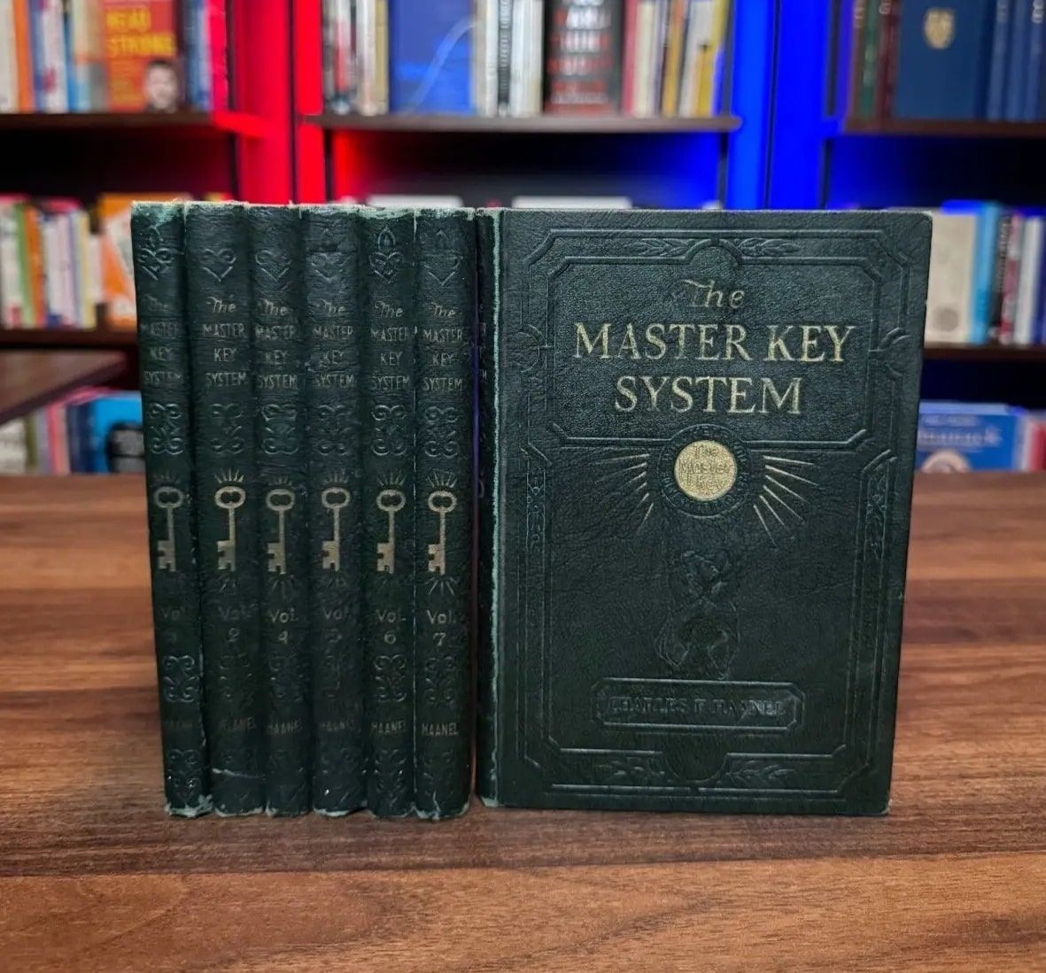 1919 “The Master Key System” by Charles F. Haanel (Complete & Rare 7 Volume Set)