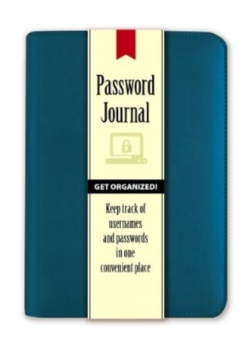 Dover Publications Inc Password Journal: Caribbean Blue (Paperback)