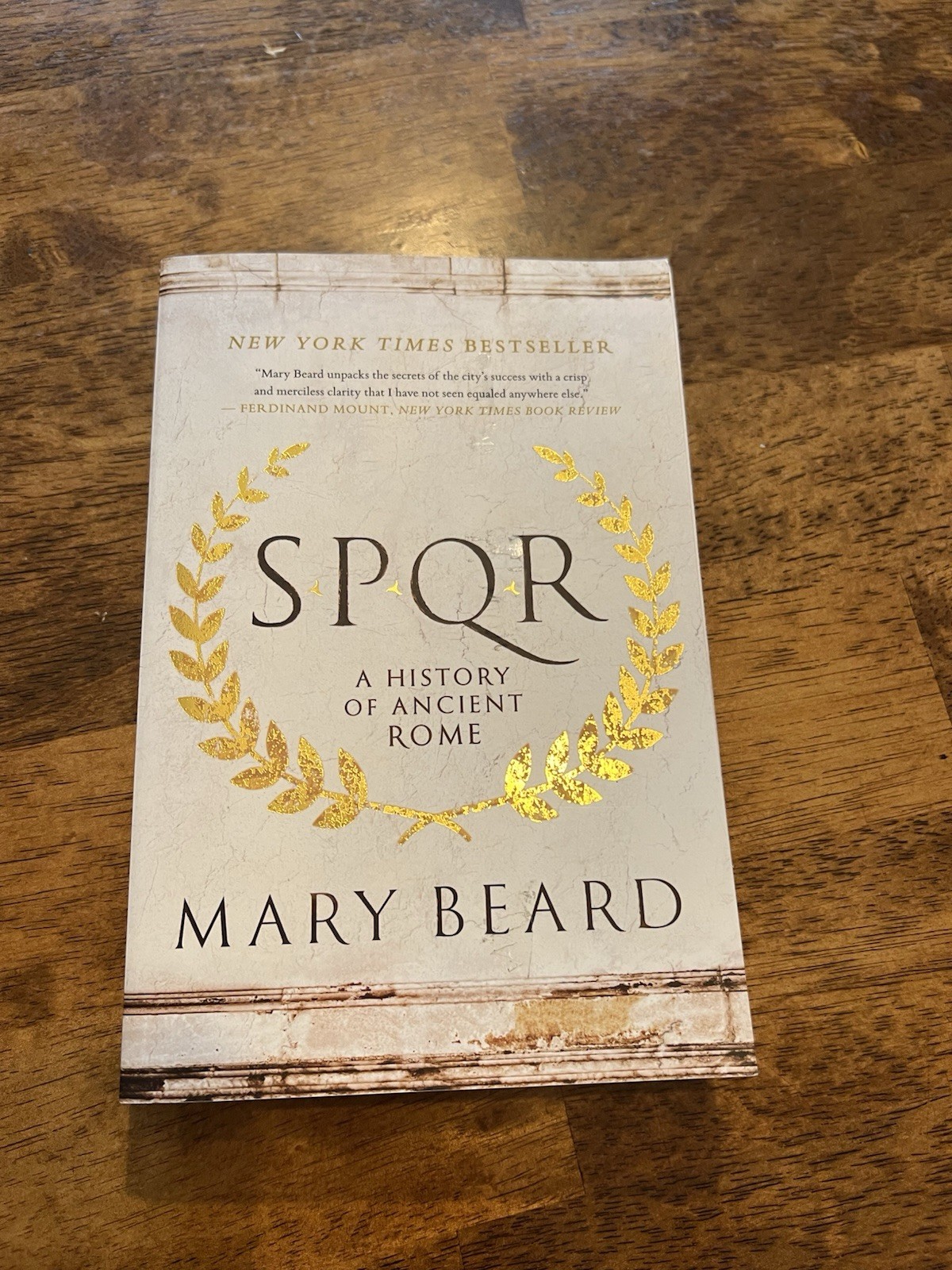 SPQR: A History of Ancient Rome by Mary Beard, Trade Paperback, 2016