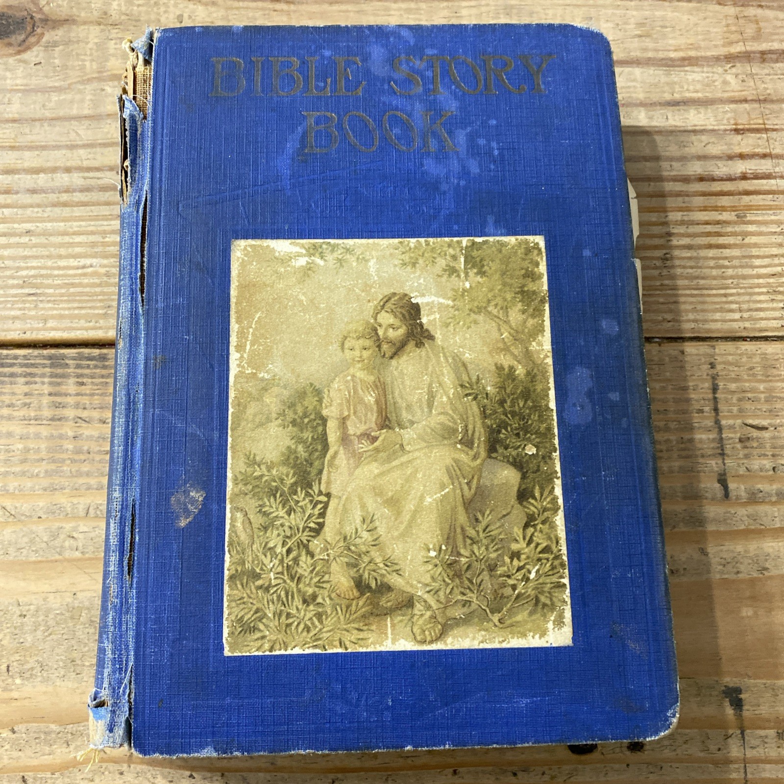 1927 Bible Story Book Elsie Egermeier Warner Press Anderson Vintage Antique