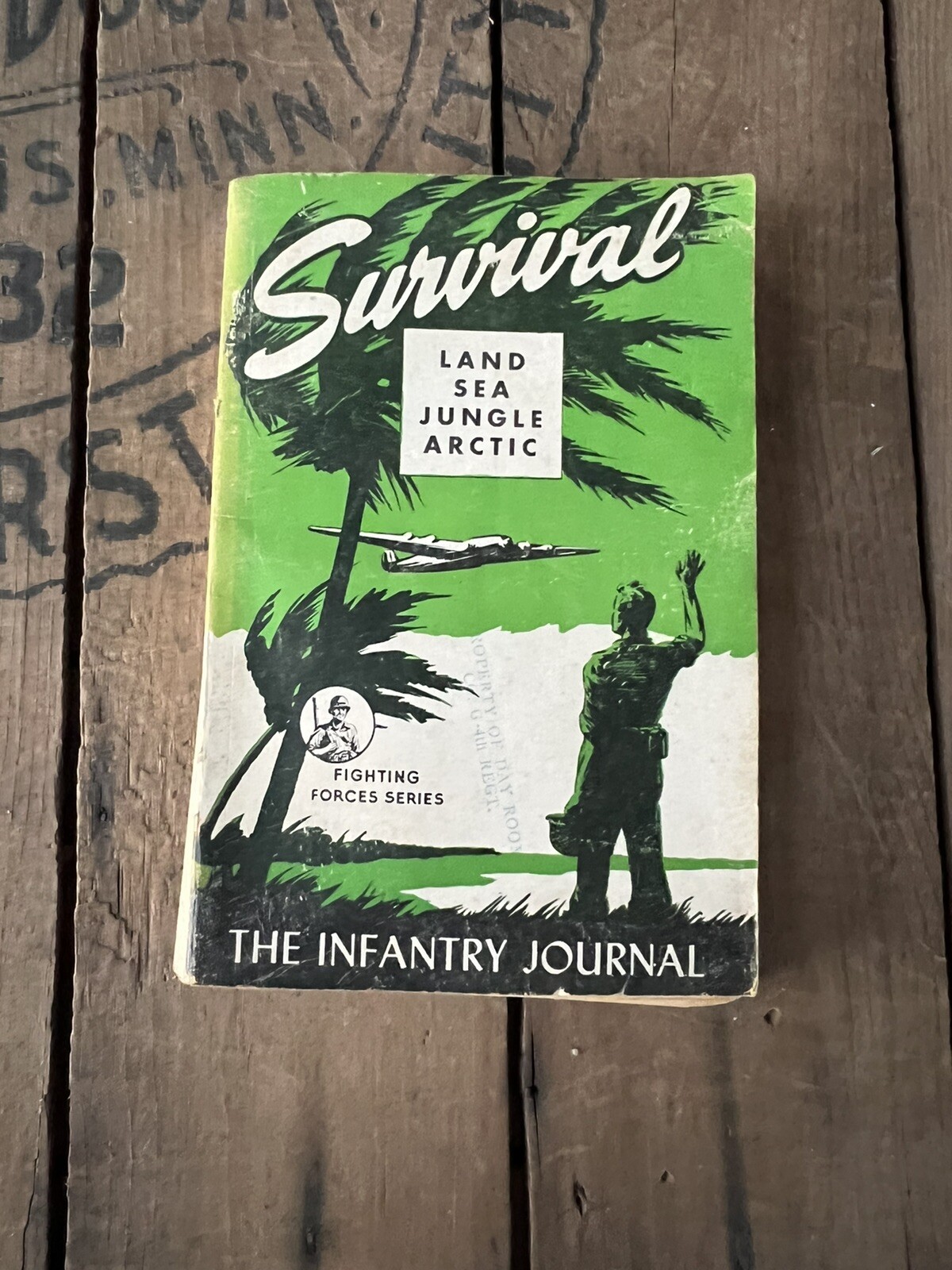 1944 Infantry Journal Survival Land Sea Air Arctic WW2 Book 374 Pages