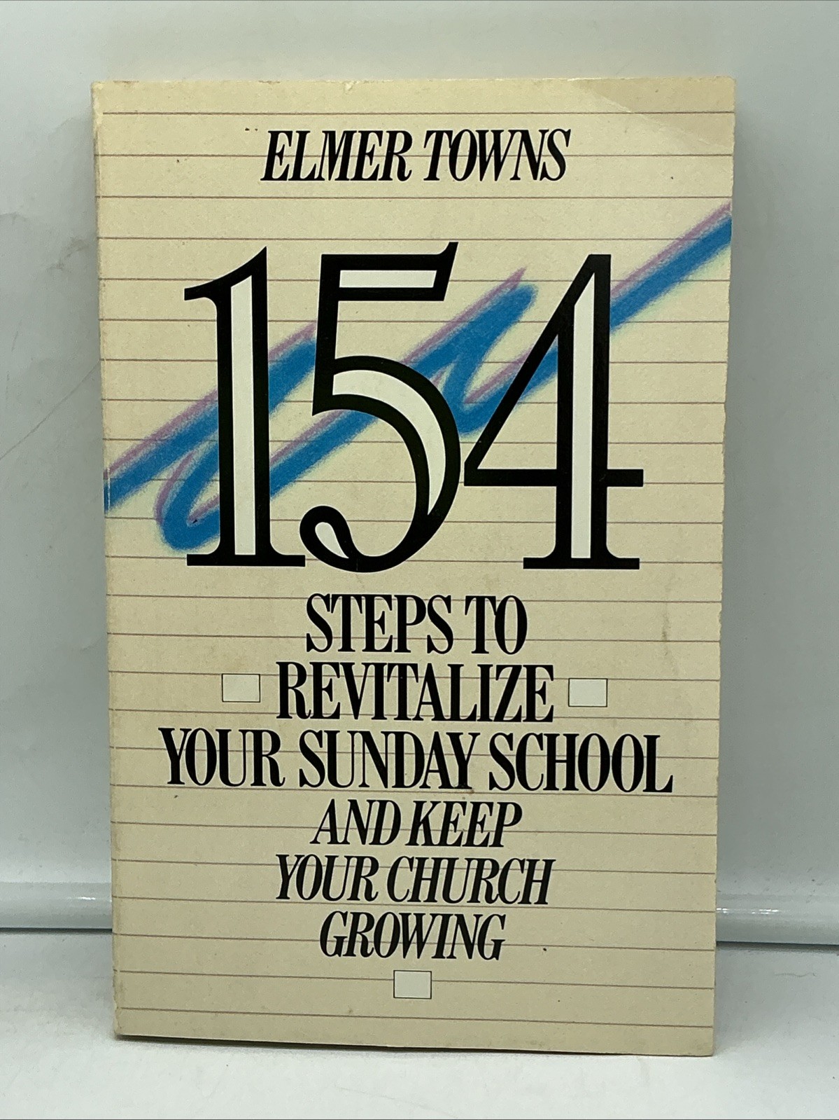 154 Steps to Revitalize Your Sunday School by Elmer L. Towns – FREE SHIPPING