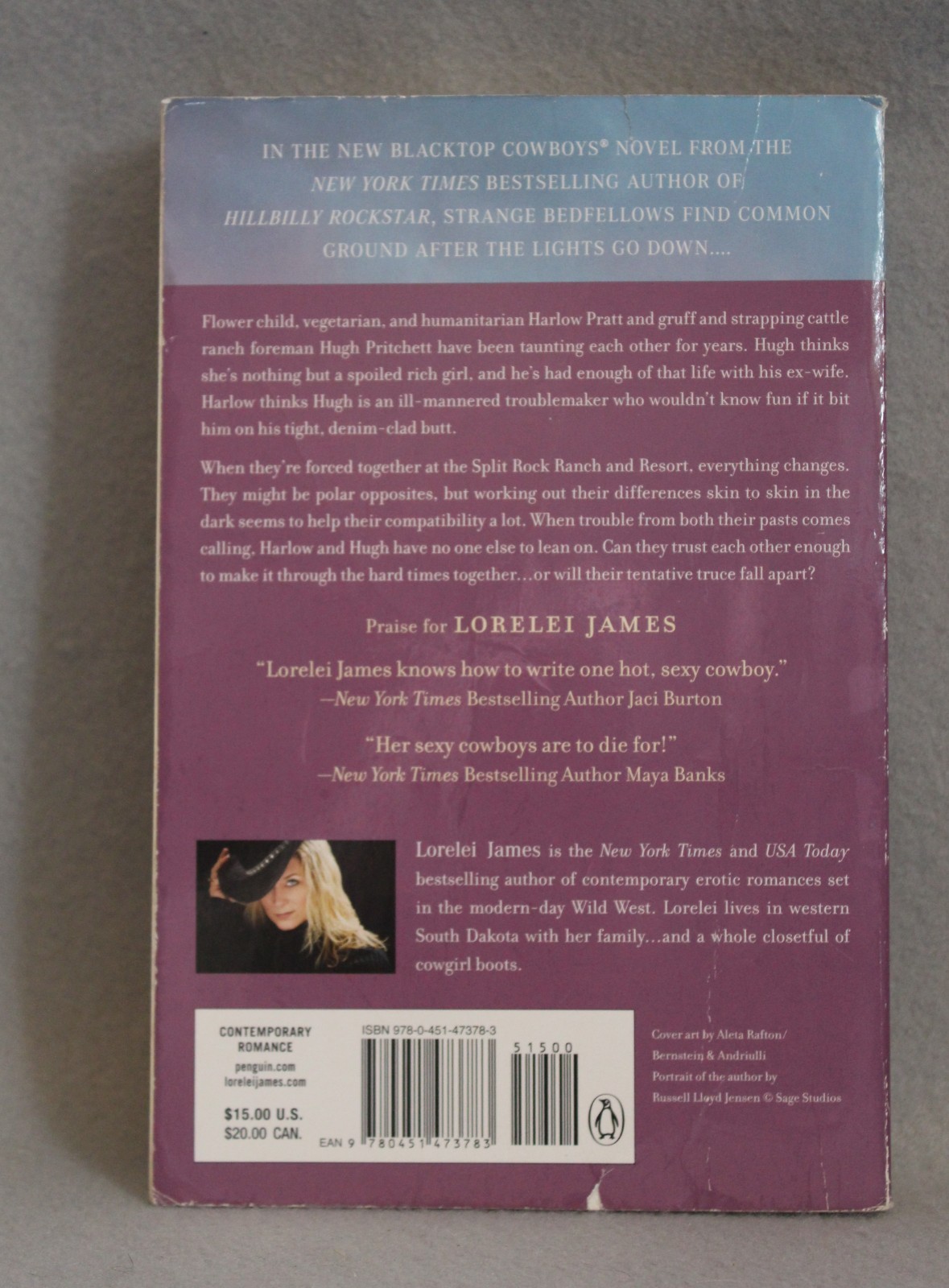 Blacktop Cowboys Series 14 Titles in 12 PBs Lorelei James PB Novellas USED Good