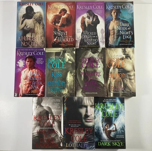 Complete Set Series Lot of 16 Immortals After Dark books by Kresley Cole Wicked