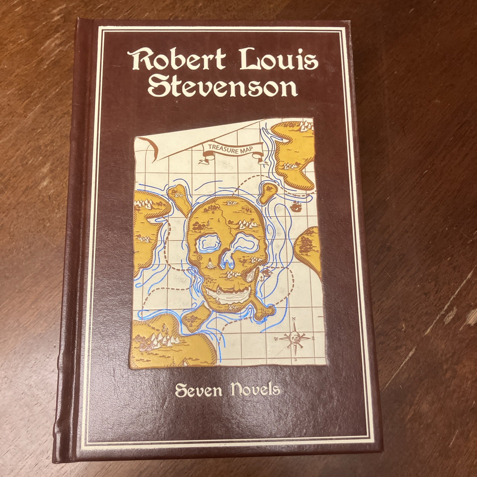 canterbury classics leather Robert Louis Stephenson 7 Novels