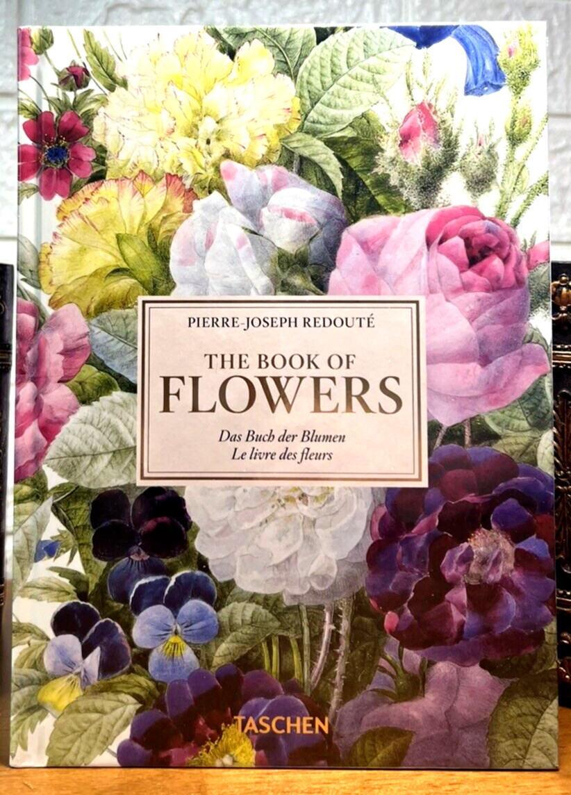 The Book of Flowers : Redouté : Dr. H.W. Lack {Brand New, Shrink-wrapped, HC}