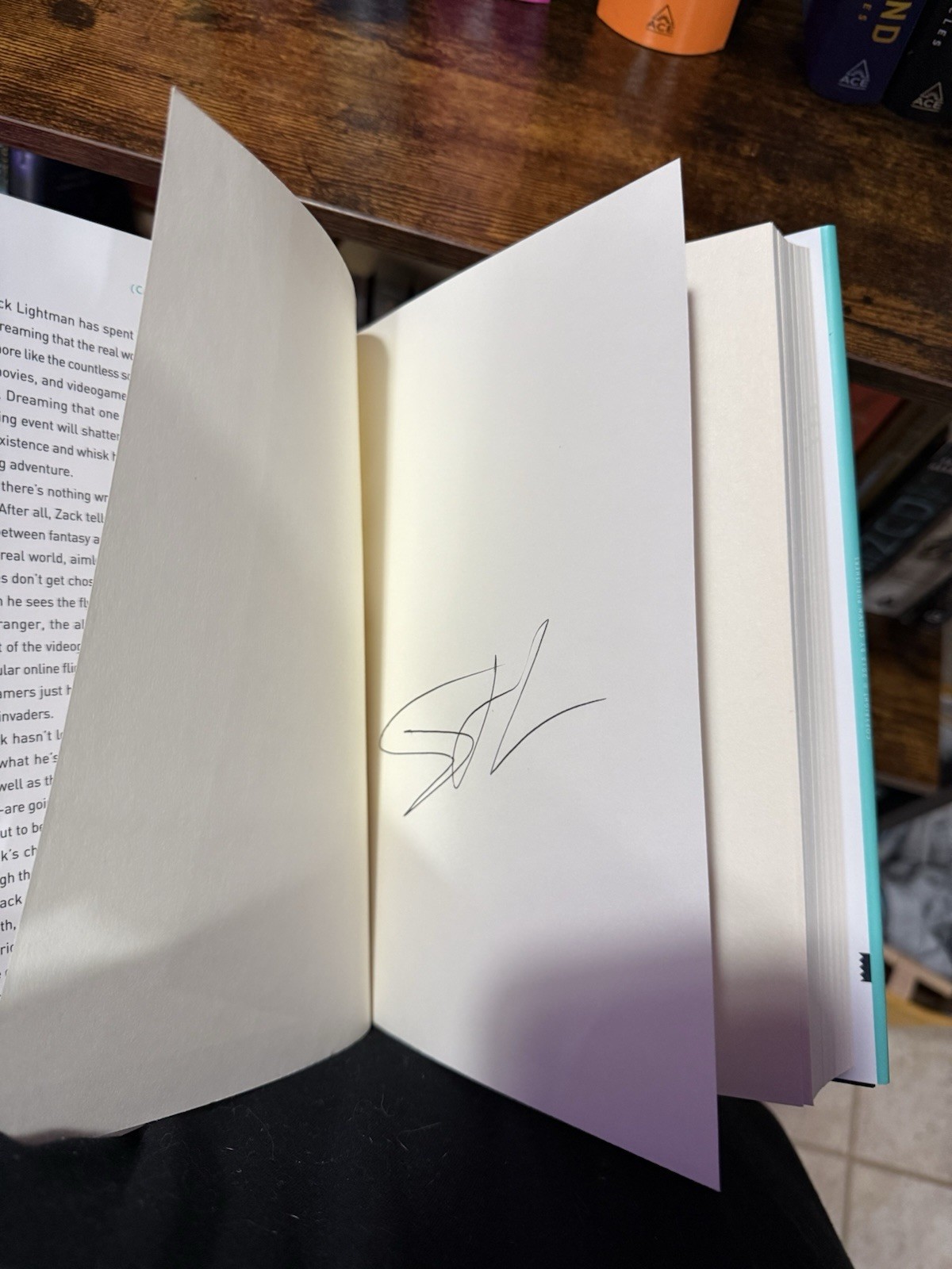Armada By Ernest Cline SIGNED First Edition 1st Printing Hardcover