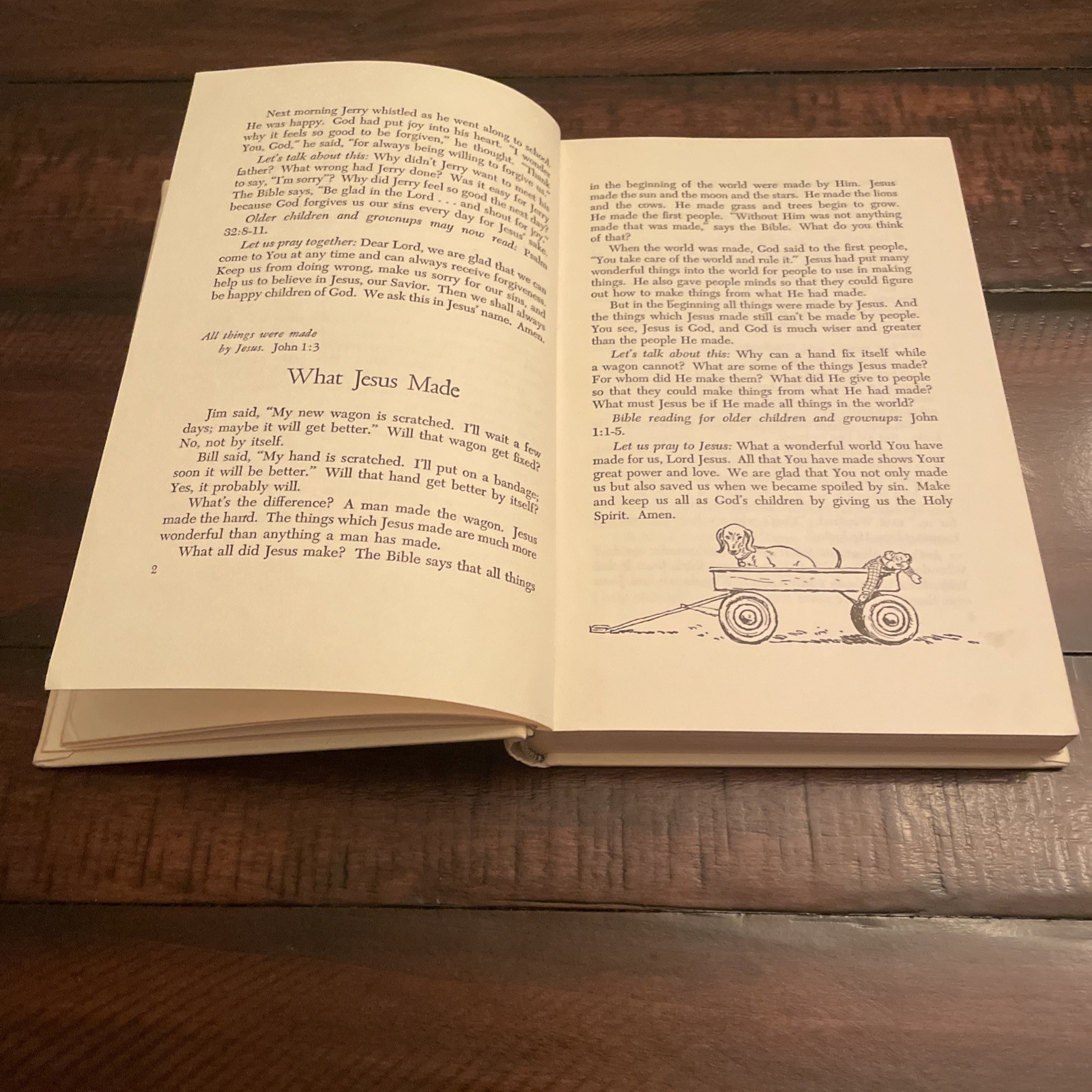 Little Visits With God: Devotions for Families with Small Children Vtg 1957