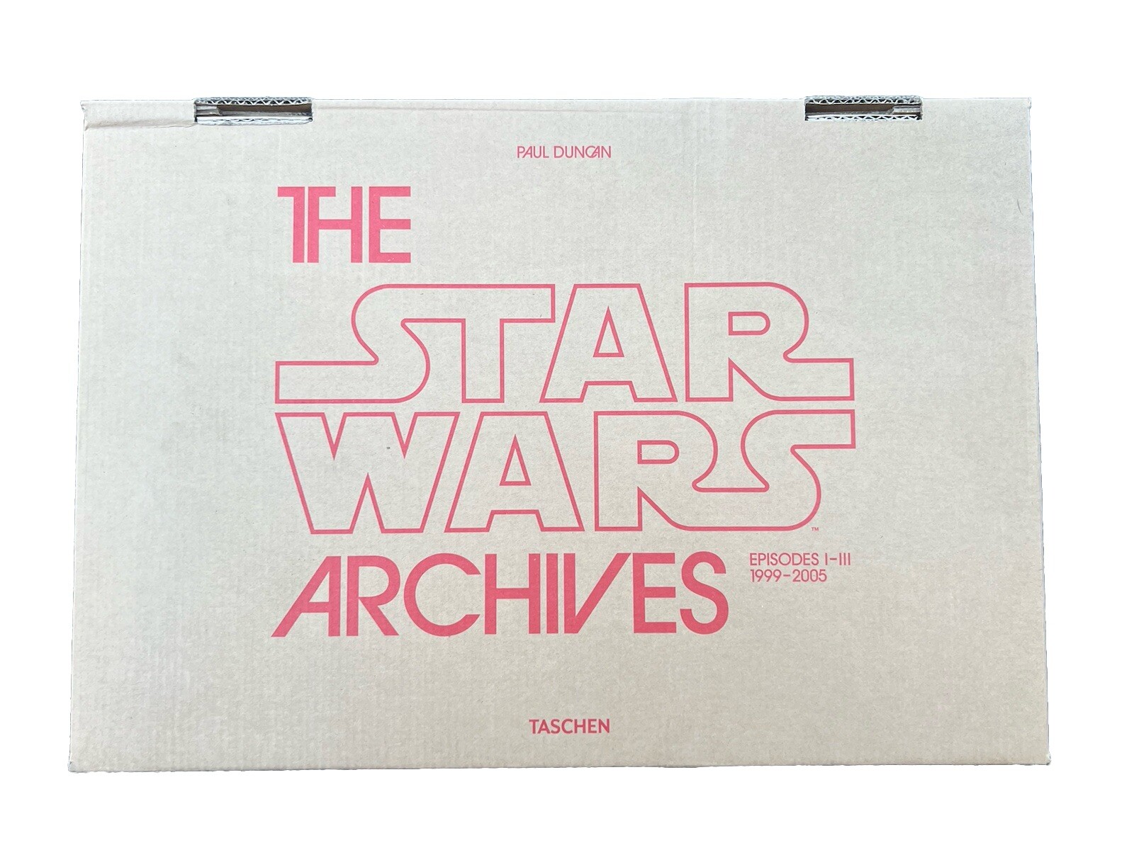 Taschen The Star Wars Archives 1999-2005 Hardcover Book XXL Paul Duncan Sealed