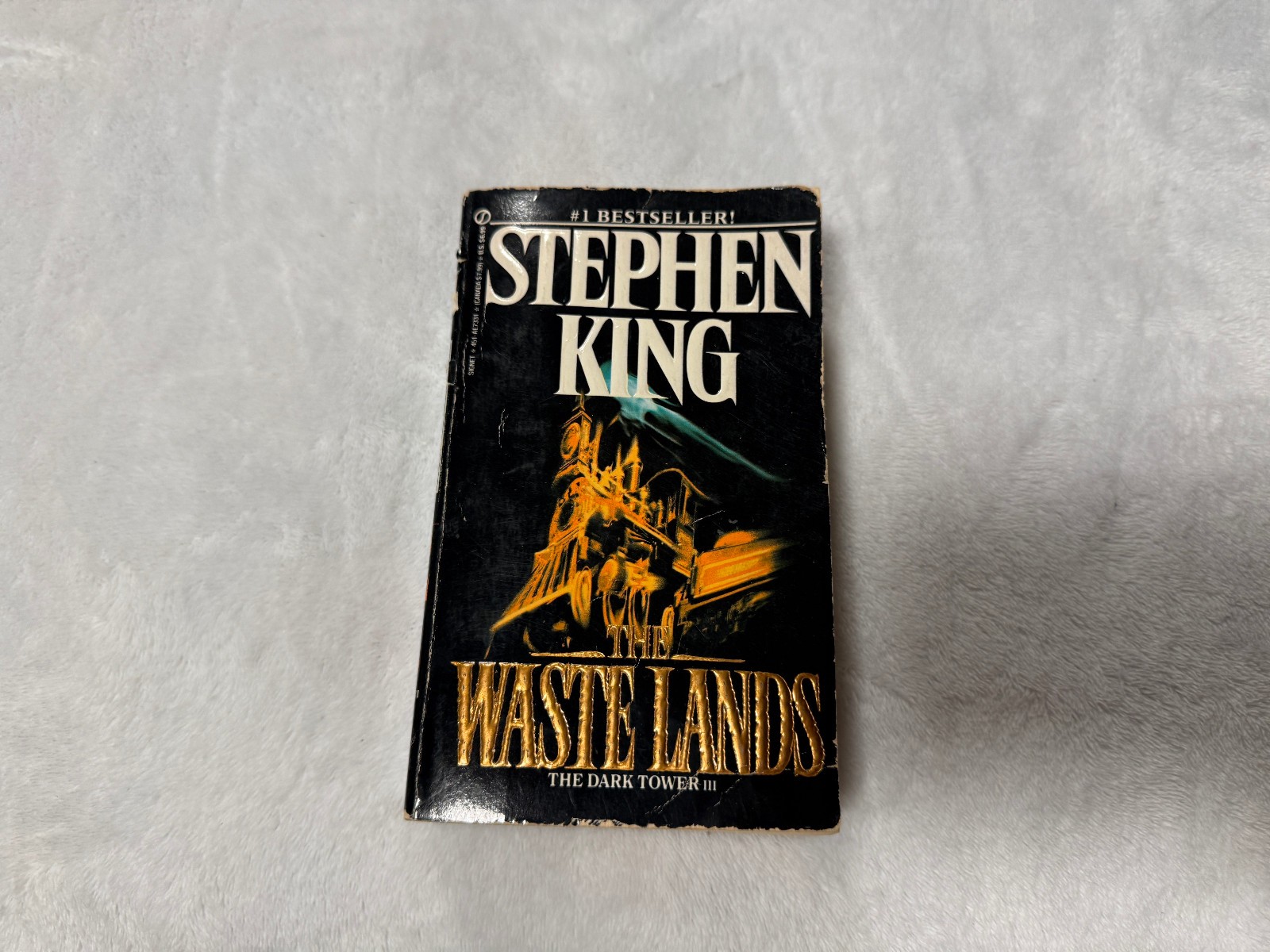 STEPHEN KING THE WASTE LANDS 1ST EDITION PAPERBACK BOOK 1993 SIGNET DARK TOWER