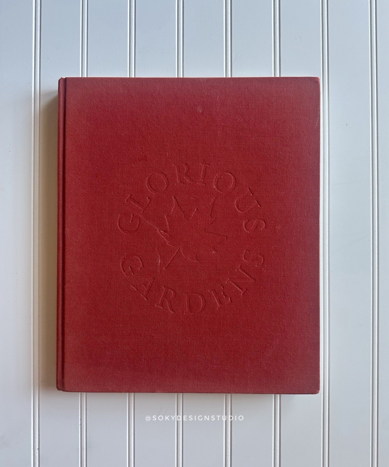 Glorious Gardens Jacqueline Heriteau Hardcover Stewart Tabori Chang 1996