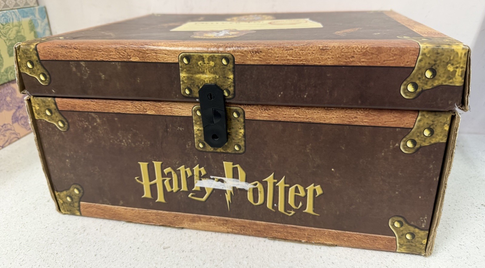 Harry Potter Boxed Set, Hardcover Books 1-7 in Trunk Chest, Various Editions