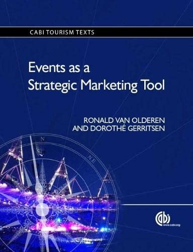 Events as a Strategic Marketing Tool [OP] (Tourism Studies)