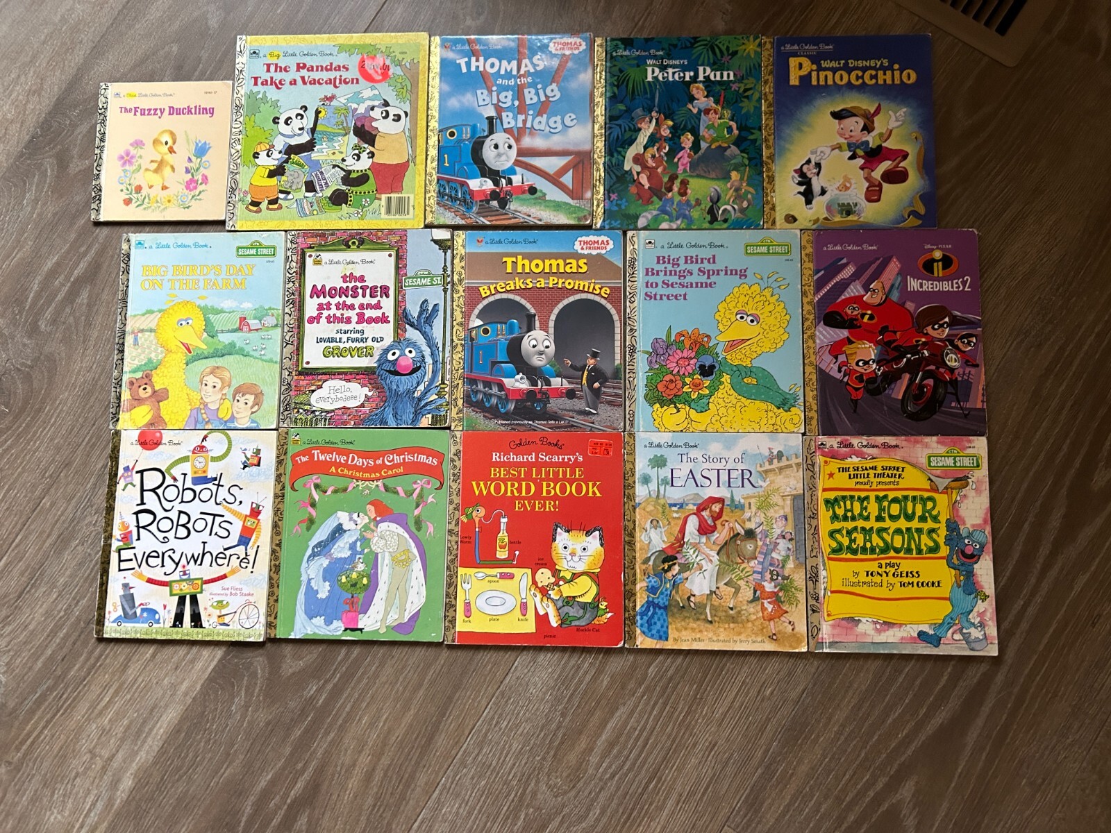 A Little Golden Books Varies Titles and Short Stories Lot of (15)