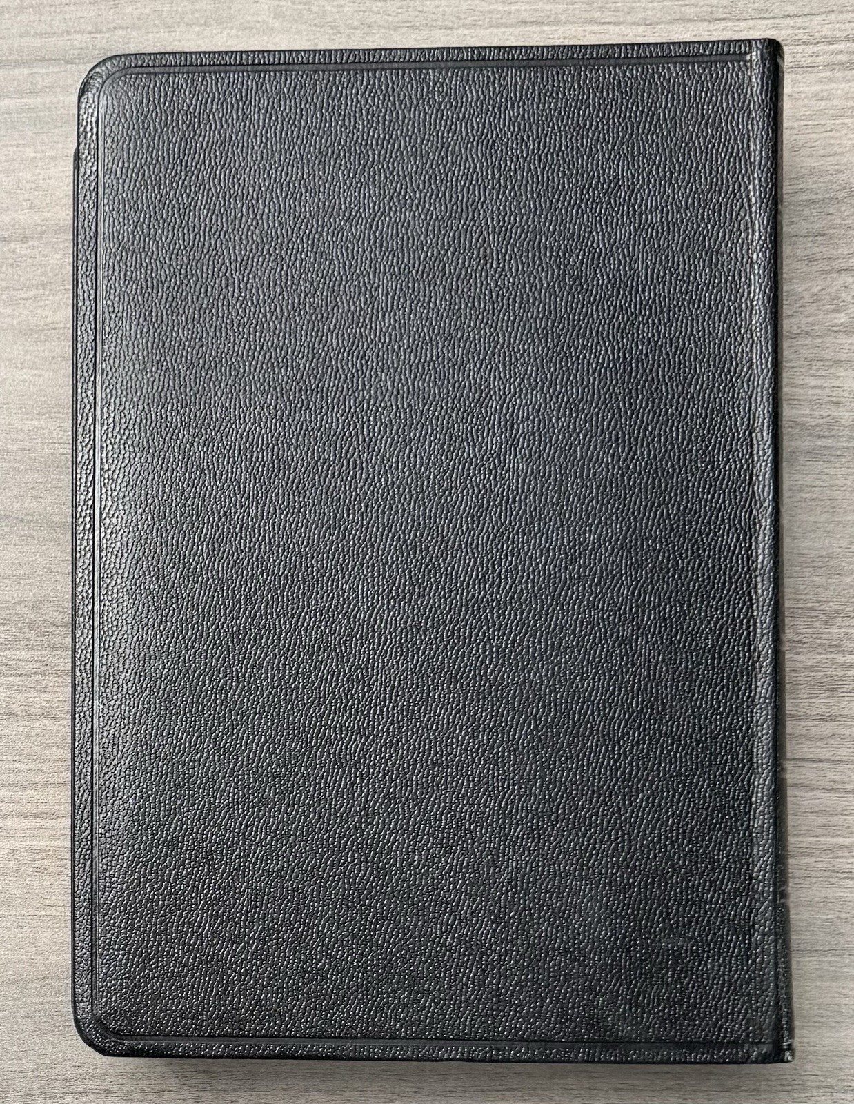 Unmarked 1971 KJV Dickson New Analytical Indexed Bible; Black Leather Thumb Tabs