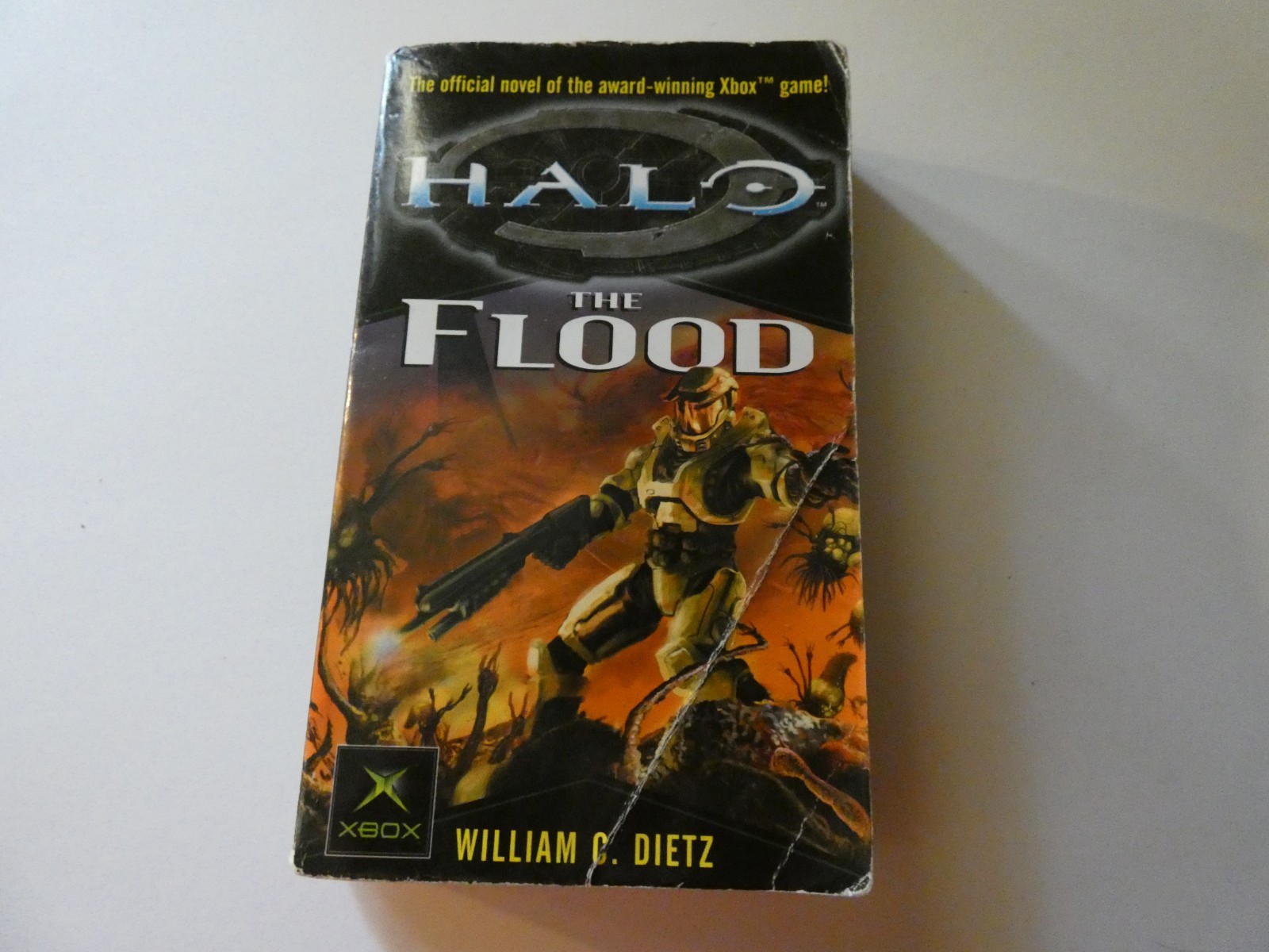 Halo The Flood By William C. Dietz Book Ballantine Books 2003 14th Printing
