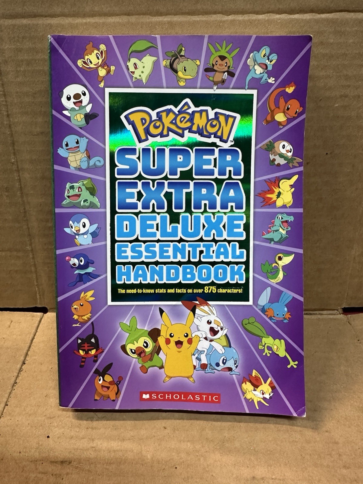 Pokemon – Super Extra Deluxe Essential Handbook – Scholastic – 2021