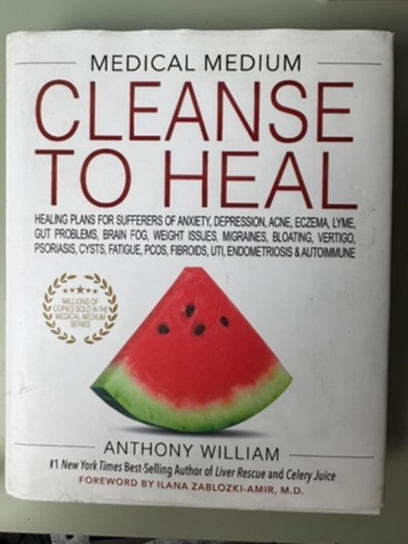 Medical Medium “Cleanse to Heal” by Anthony William#1 Guide for Chronic Symptoms