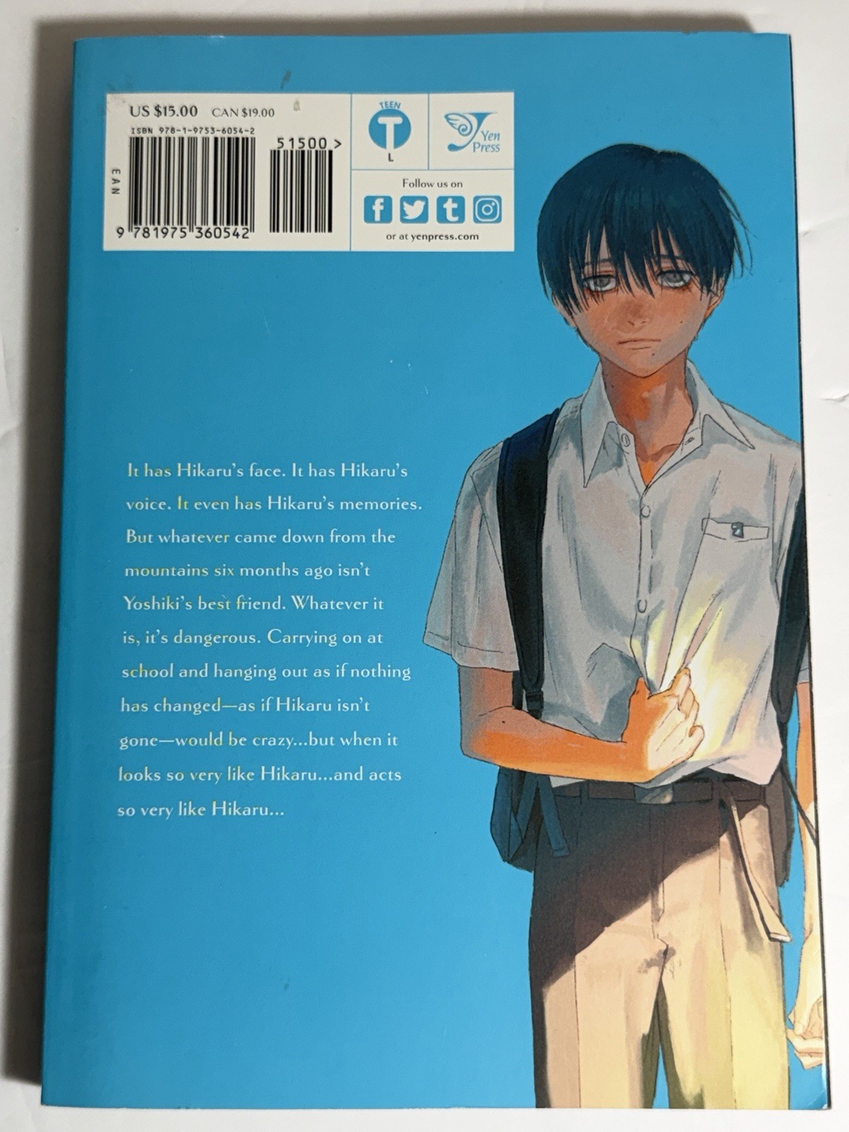 The Summer Hikaru Died, Vol. 1 Paperback by Mokumokuren From Yen Press
