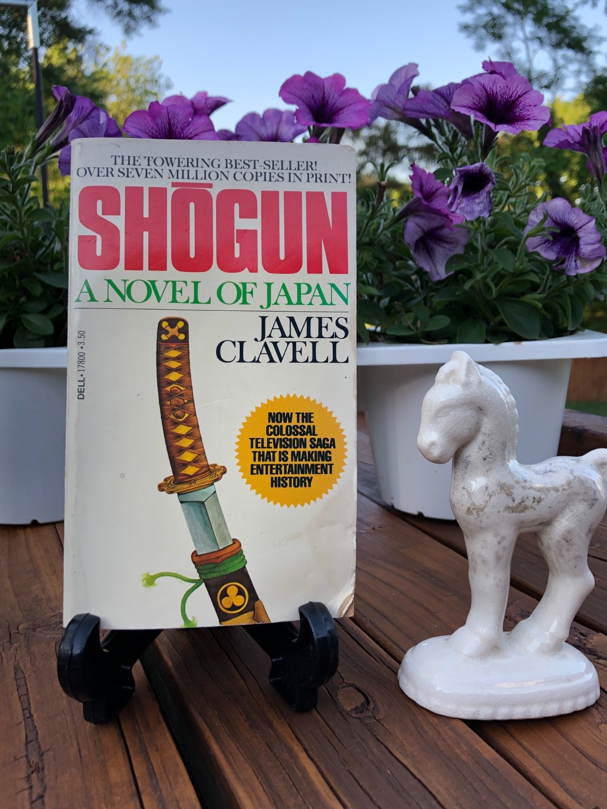 SHOGUN by James Clavell Dell Vintage 1980 Paperback Samurai