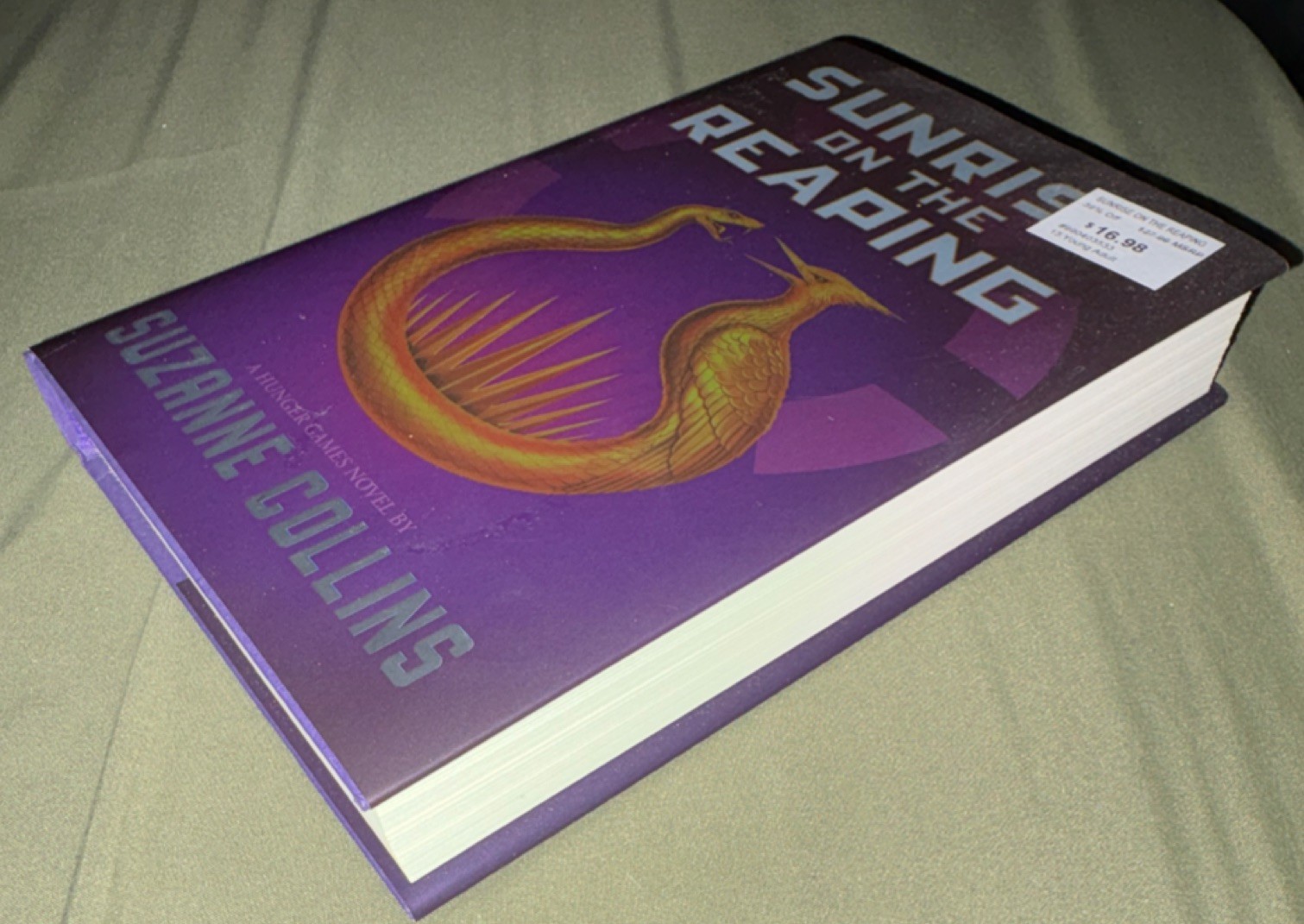 Sunrise on the Reaping by Suzanne Collins Hardcover Hunger Games YA Dust Jacket