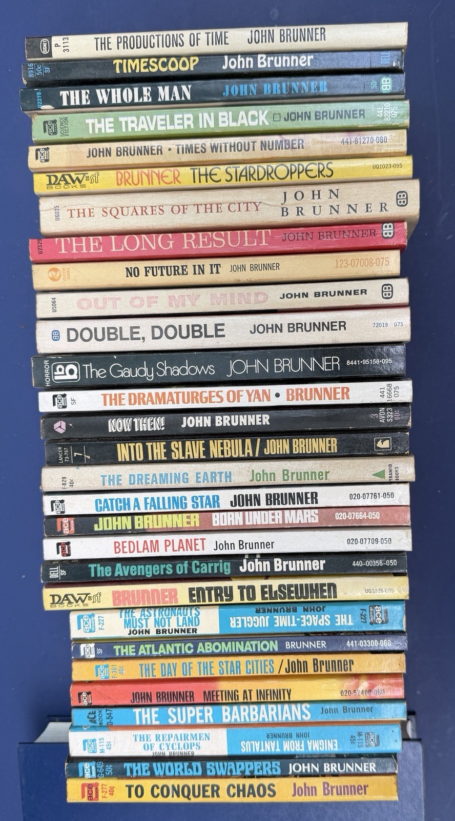 John Brunner Vintage PB Lot of 29 Ace DAW Ballentine Dell