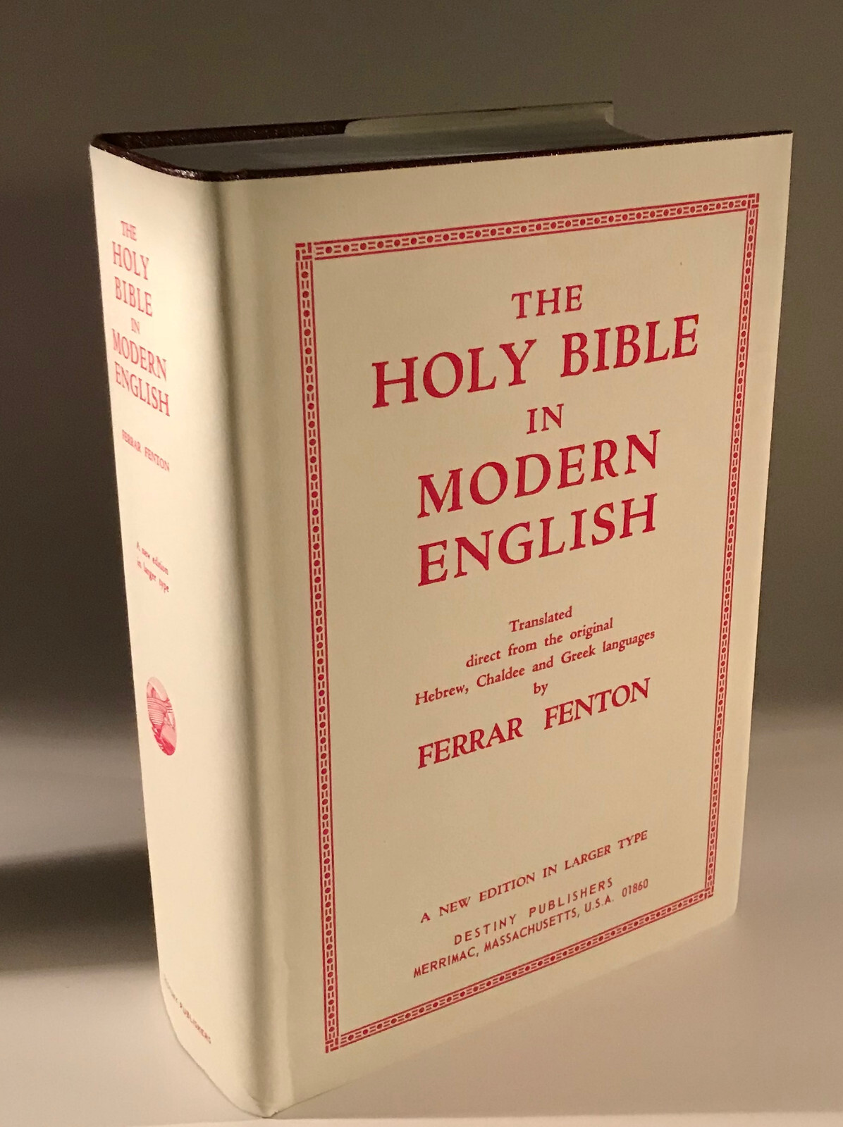 The Holy Bible in Modern English – Ferrar Fenton – Hardbound – BACK IN  STOCK!!!