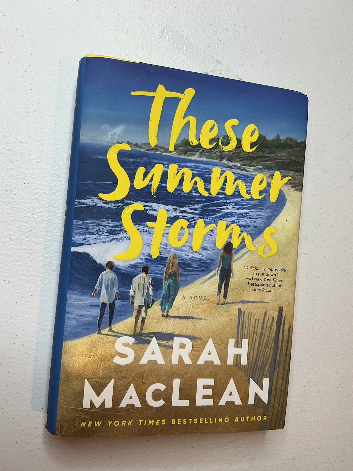 THESE SUMMER STORMS : A Novel by Sarah MacLean Hardcover BOTM July 2025