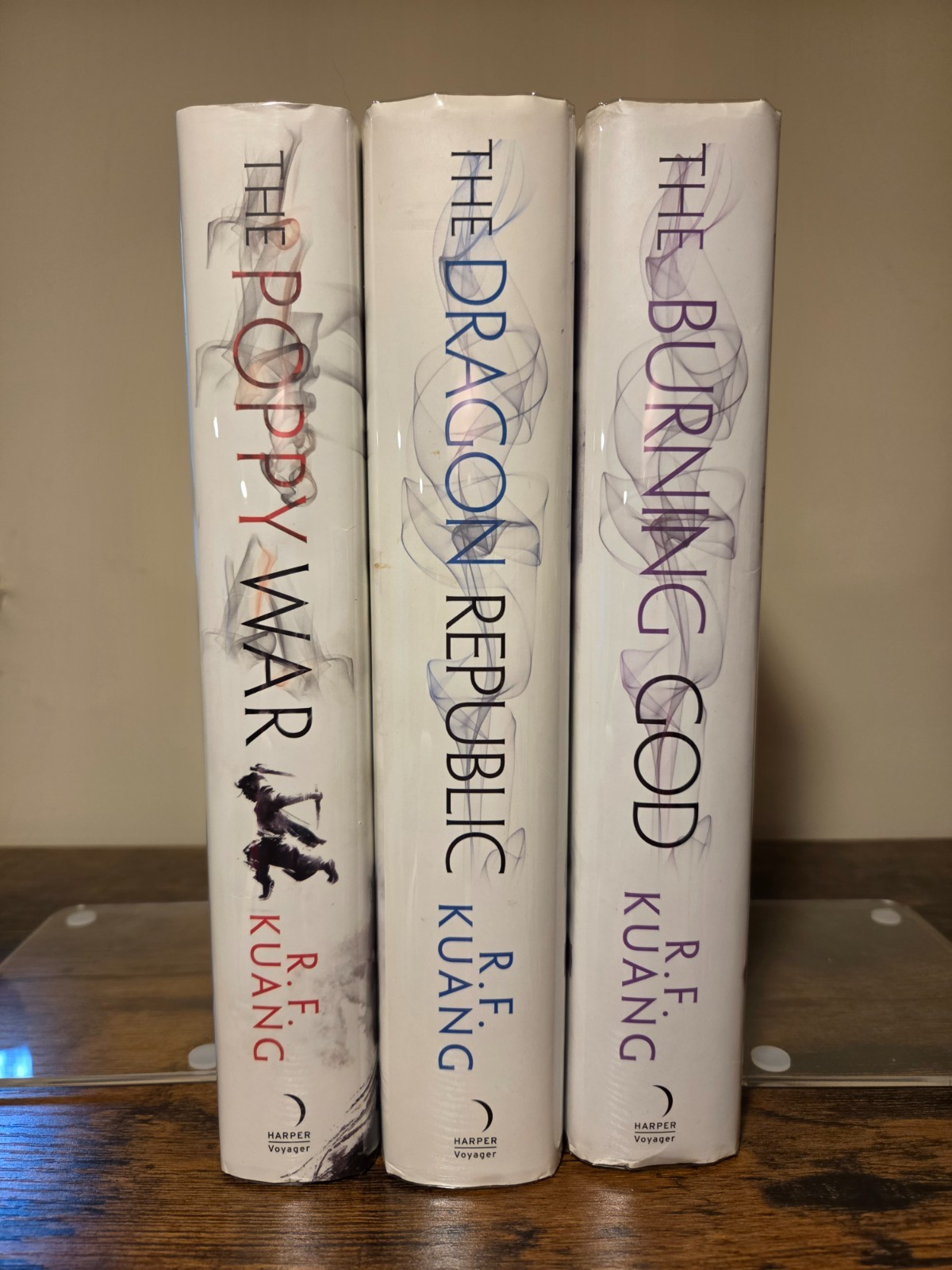 R.F. Kuang: The Poppy War Trilogy Hardcover all True 1st Editions 1st/1st
