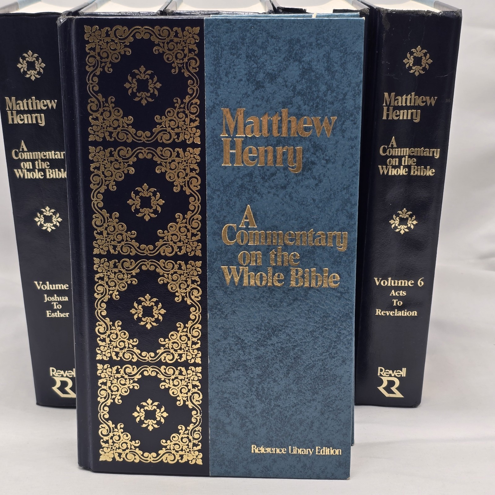 Matthew Henry’s Commentary On The Whole Bible Vol 1-6 Complete Set Revell Vtg