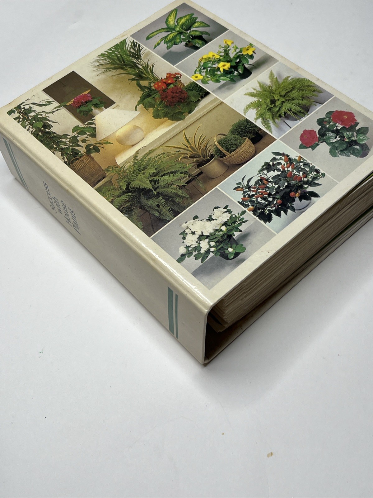 Vintage 1985 Success With House Plants Gardening Hardcover Spiral Binder Book