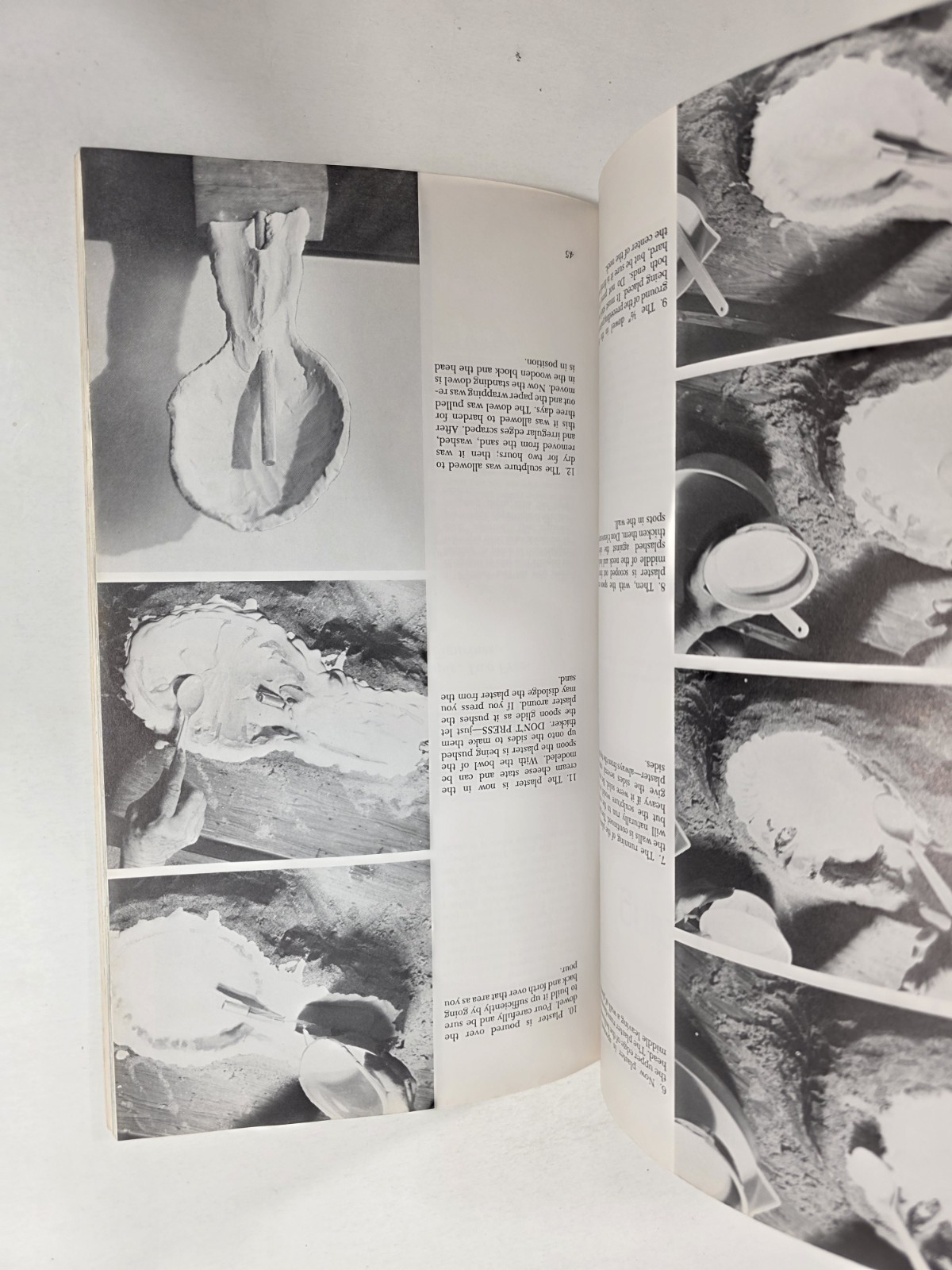 Creative Design in Sand Casting John B. Kenney Carla Kenney 1978 Plaster casting