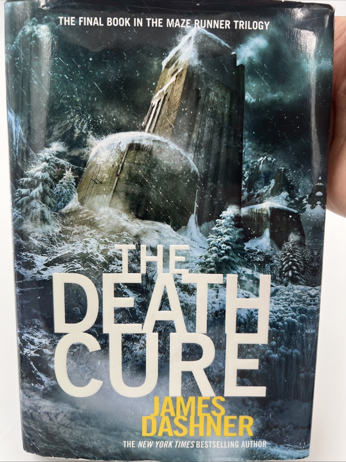 The Death Cure James Dashner 2011 First Edition Maze Runner Sci-Fi Delacorte