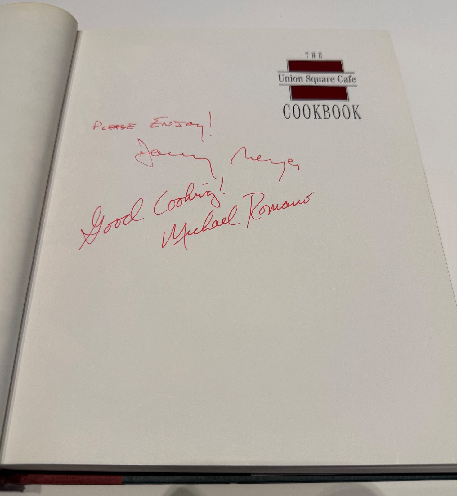 The Union Square Cafe Cookbook *SIGNED COPY