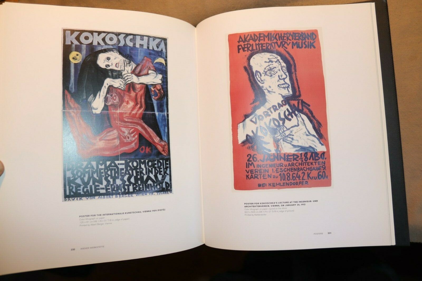 OSKAR KOKOSCHKA: EARLY PORTRAITS FROM VIENNA AND BERLIN, By Tobias G Natter FINE