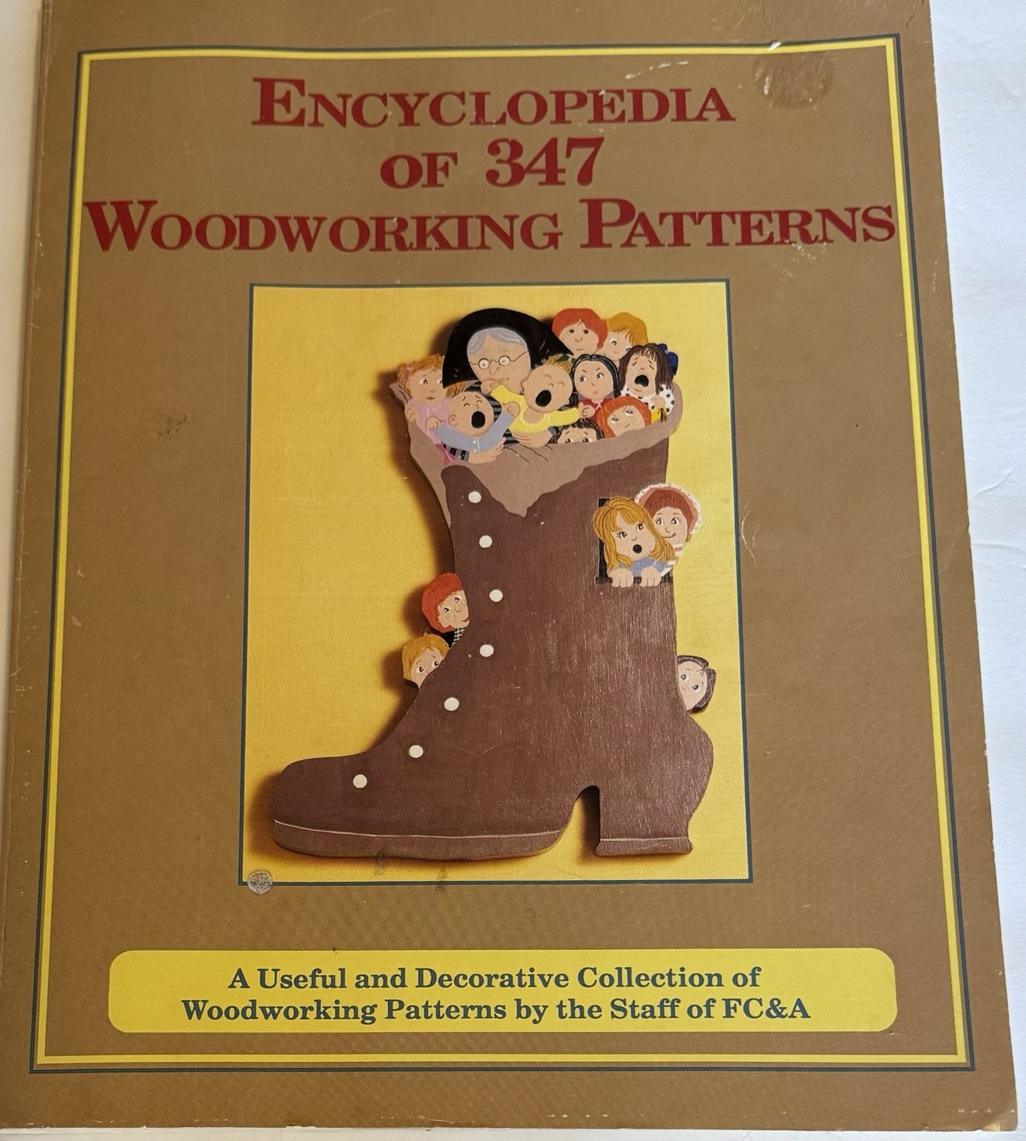 Woodworking Pattern Club 3-Ring Binder Years 1990-1995. + Encyc Of 347 Woodwkg