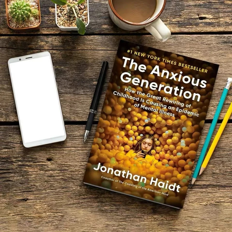The Anxious Generation English Edition New York Times Bestseller Book For Teen M