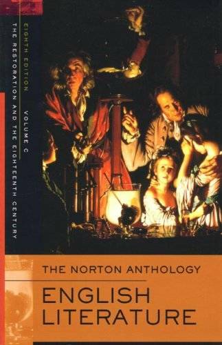 The Norton Anthology of English Literature, Volume C: The Restoration and – GOOD