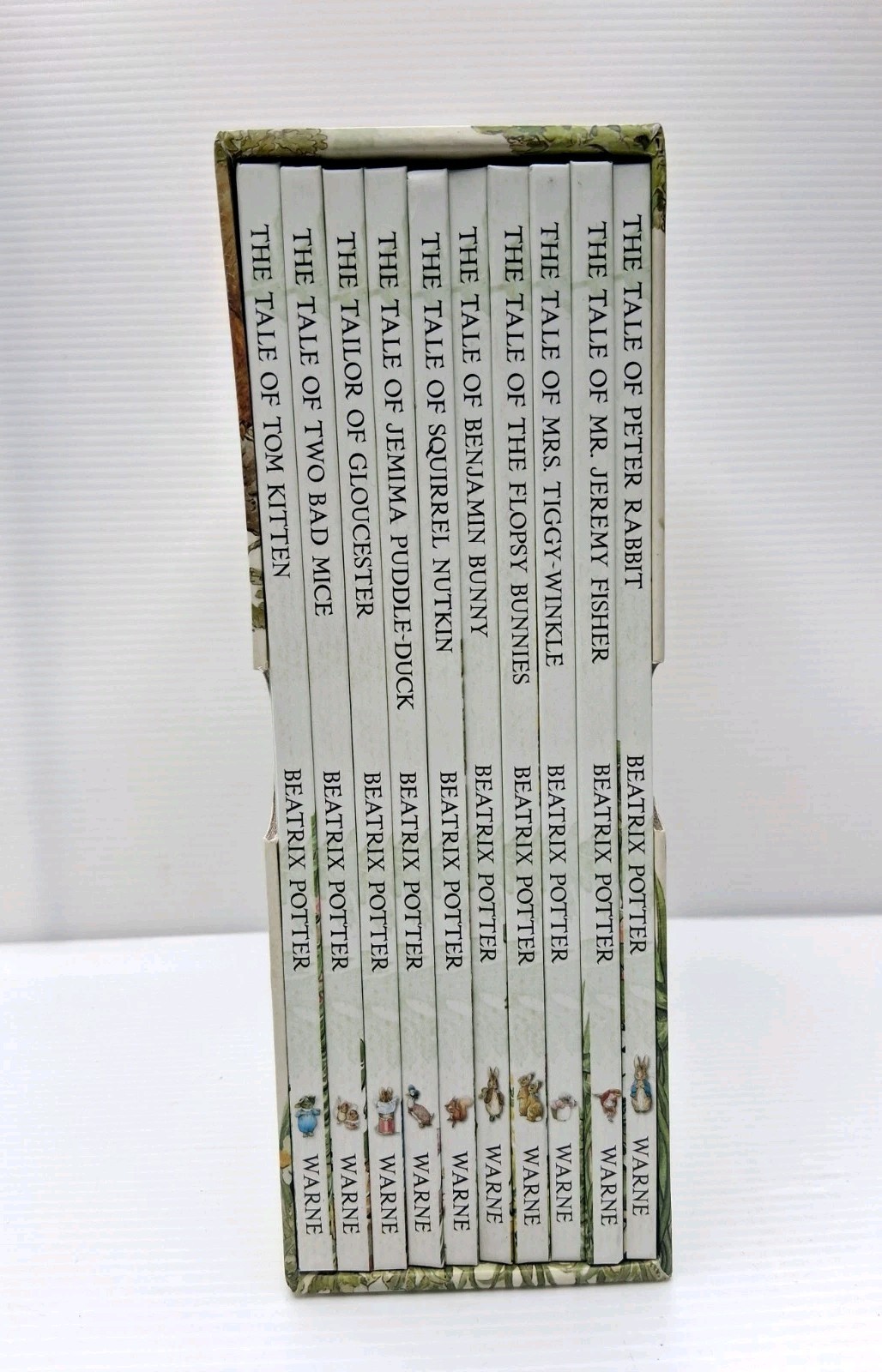 The Peter Rabbit Library Beatrix Potter 10 Hardcover Book Boxed Set Warne