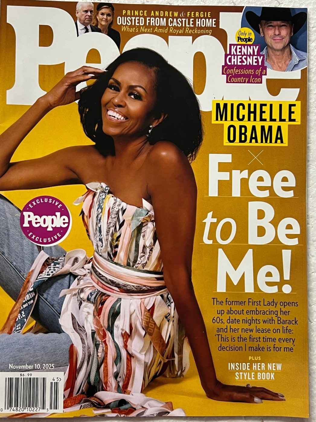 People Magazine 2025: MICHELLE OBAMA NEW & UNREAD NO LABELS