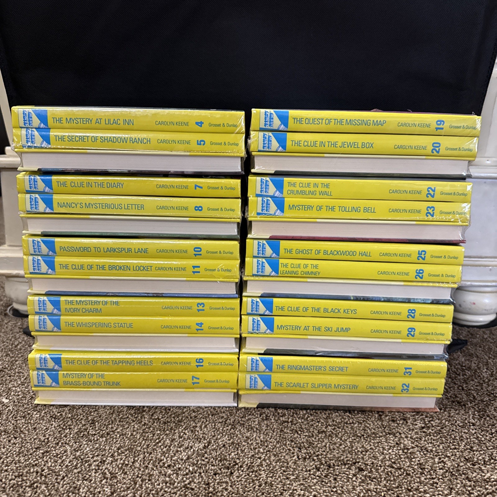 Nancy Drew Mystery Stories Books 4-33 Set 30 Hardcover Sealed Collection