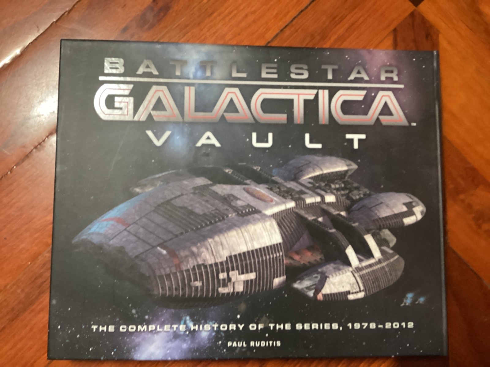 Battlestar Galactica Vault by Paul Ruditis with Pocket Contents 2014