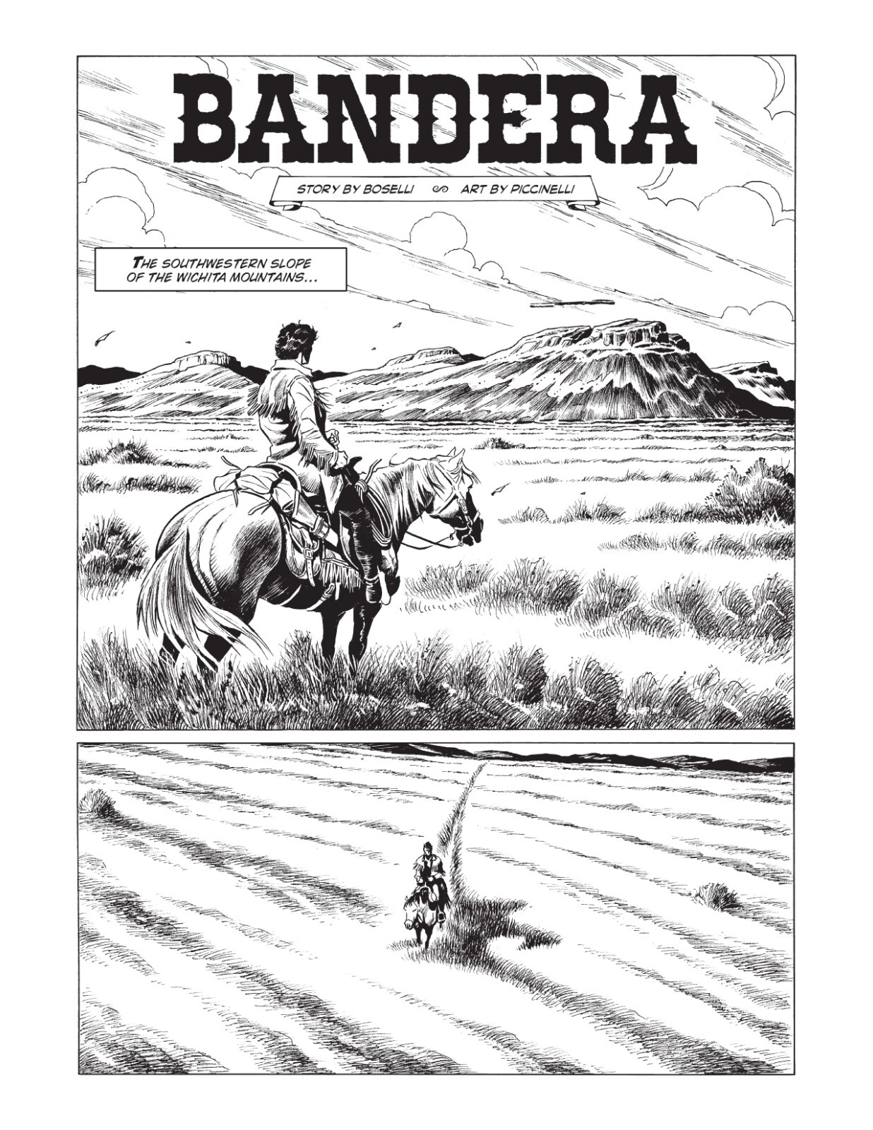 Tex & Zagor: Bandera (2022 Hardcover), GN, Boselli, Piccinelli