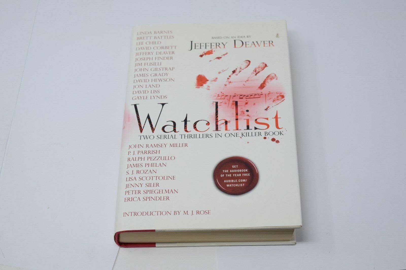 Jeffery Deaver WATCHLIST First Edition 1st Print Multiple Writers of Thrillers