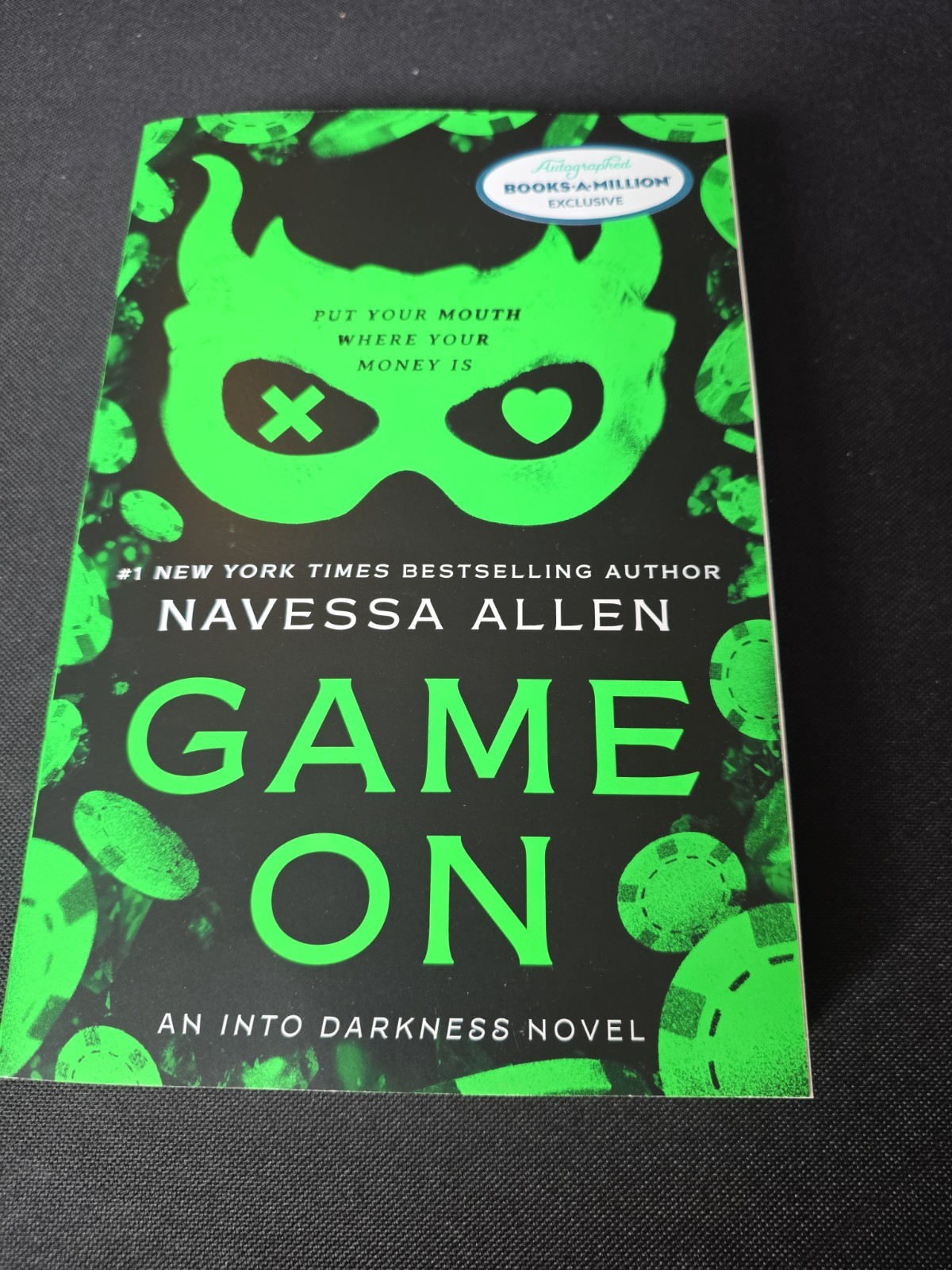 Navessa Allen SIGNED Book “GAME ON” Paperback Exclusive BAM Edition