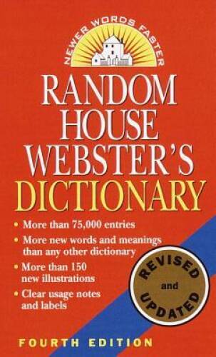Random House Webster’s Dictionary: Fourth Edition, Revised – VERY GOOD