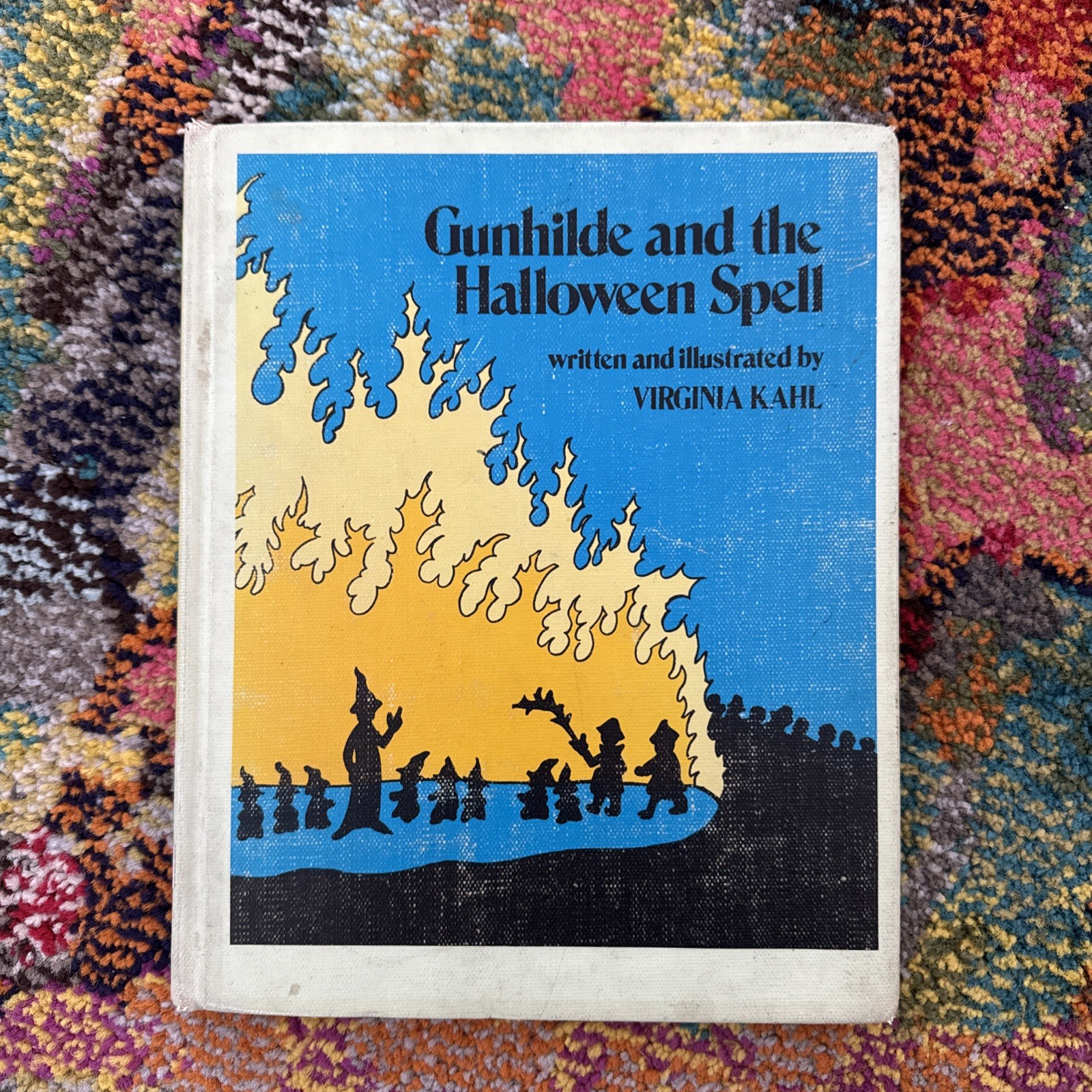 Gunhilde and the Halloween Spell by Virginia Kahl Ex Library Binding